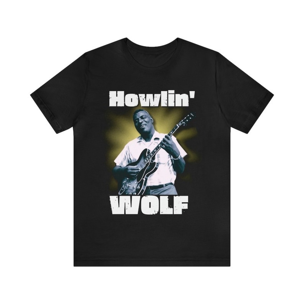 Howlin_ Wolf - Unisex Jersey Country Blues Short Sleeve Tee